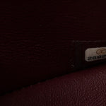 Lambskin Quilted Jumbo Double Flap Black