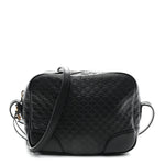 Microguccissima Mini Bree Messenger Bag Black
