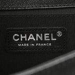 Caviar Quilted Medium Boy Flap Charcoal