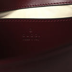 Calfskin Matelasse Small GG Marmont Shoulder Bag Rosso Ancora