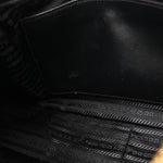 Re-Nylon Vitello Large Aimee Shoulder Bag Black