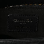 Lambskin Cannage Large Lady Dior Black