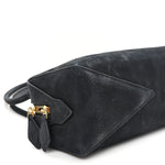Nubuck Medium Le Teckel Bag Black Anthracite