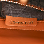 Lambskin Cannage Small Lucky Badges My Lady Dior Orange