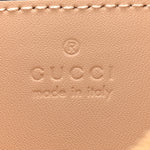 Denim GG Monogram Calfskin Small Shoulder Bag Souffle Rose