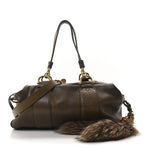 Calfskin Smilla Shoulder Bag Winter Leaf