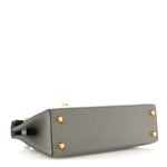 Madame Calfskin Mini Kelly Sellier 20 Gris Meyer