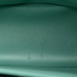 Caviar Quilted Jumbo Double Flap Light Green