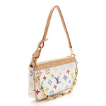 LV X TM Monogram Multicolor Pochette Accessories White