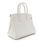 Togo Birkin 30 Gris Pale