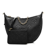 Empreinte Monogram Giant Loop Hobo Black