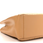Caviar Quilted Grand Shopping Tote GST Beige