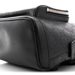 Guccissima Signature Small Day Backpack Black