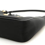 Tessuto Nylon Saffiano Mini Re-Edition 2005 Bag Black