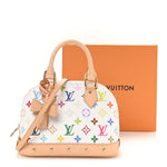 LV x TM Monogram Multicolor Alma BB White