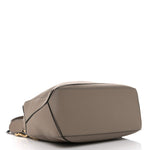 Grained Calfskin Small Puzzle Bag Sand