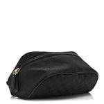 Nylon Monogram Fanny Pack Belt Bag Black