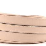 Soft Calfskin Arque Shoulder Bag Travertino