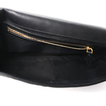 Nappa FF 1974 Embossed Large Baguette Black