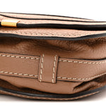 Calfskin Mini Marcie Round Crossbody Bag Nut
