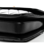 Lambskin Quilted Small Trendy CC Dual Handle Flap Bag Black