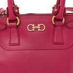 Hammered Calfskin Batik Tote Pink