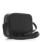 Microguccissima Mini Bree Messenger Bag Black
