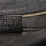 Guccissima Medium Flat Messenger Bag Black