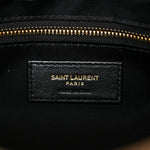 Calfskin Y Quilted Monogram Medium Loulou Chain Satchel Dark Beige