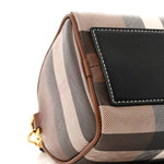 E-canvas Check Mini Bowling Bag Dark Birch Brown