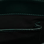Iridescent Calfskin Serpenti Forever Shoulder Bag Emerald Green