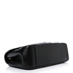 Lambskin Chevron Quilted Medium Loulou Black
