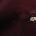 Lambskin Vertical Quilted Clutch Black