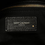 Plunged Lambskin Calypso Black