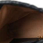 Calfskin Matelasse Mini GG Marmont 2.0 Bucket Bag Black