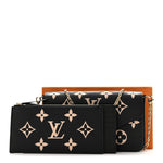 Empreinte Monogram Giant Felicie Pochette Black Beige