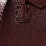Sugar Goatskin Mini Antigona Oxblood