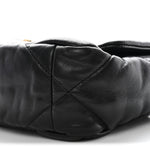 Lambskin Quilted Medium Chanel 19 Flap Black
