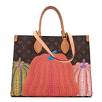 LV X YK Monogram Pumpkin Onthego MM Multicolor