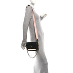 Grained Calfskin Lockme Tender Black