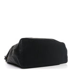 Pebbled Calfskin Large Soho Hobo Black
