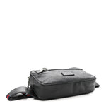 Soft GG Supreme Monogram Web Belt Bag Black Grey