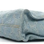 Monogram Washed Denim Let Go PM Sky Blue