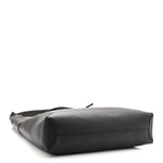 Calfskin Go Large Shoulder Bag Black