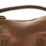 Calfskin Medium Marcie Satchel Nut