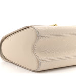 Epi Twist Braided Chain Shoulder Bag PM Quartz White