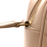 Calfskin Matelasse Monogram Lou Camera Bag Dark Beige