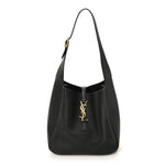 Smooth Calfskin Small Le 5 A 7 Soft Hobo Black