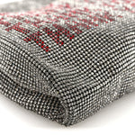 Crystal Wanglock Mini Shopper Silver