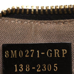 Zucca Spalmati Vitello Elite Pochette Tobacco Ciclamino